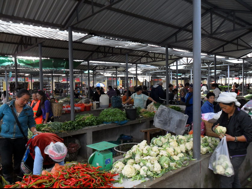 Xizhou market